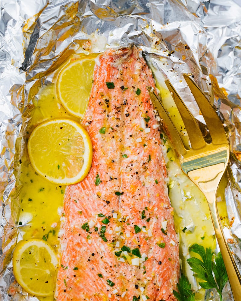 Lemon Garlic Salmon