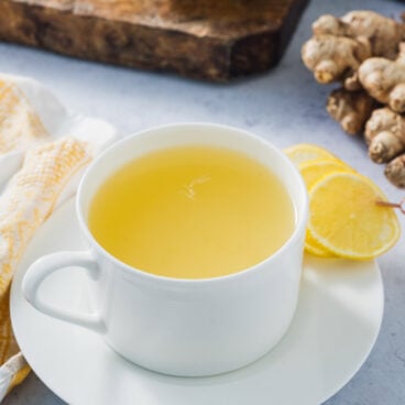 Lemon ginger tea