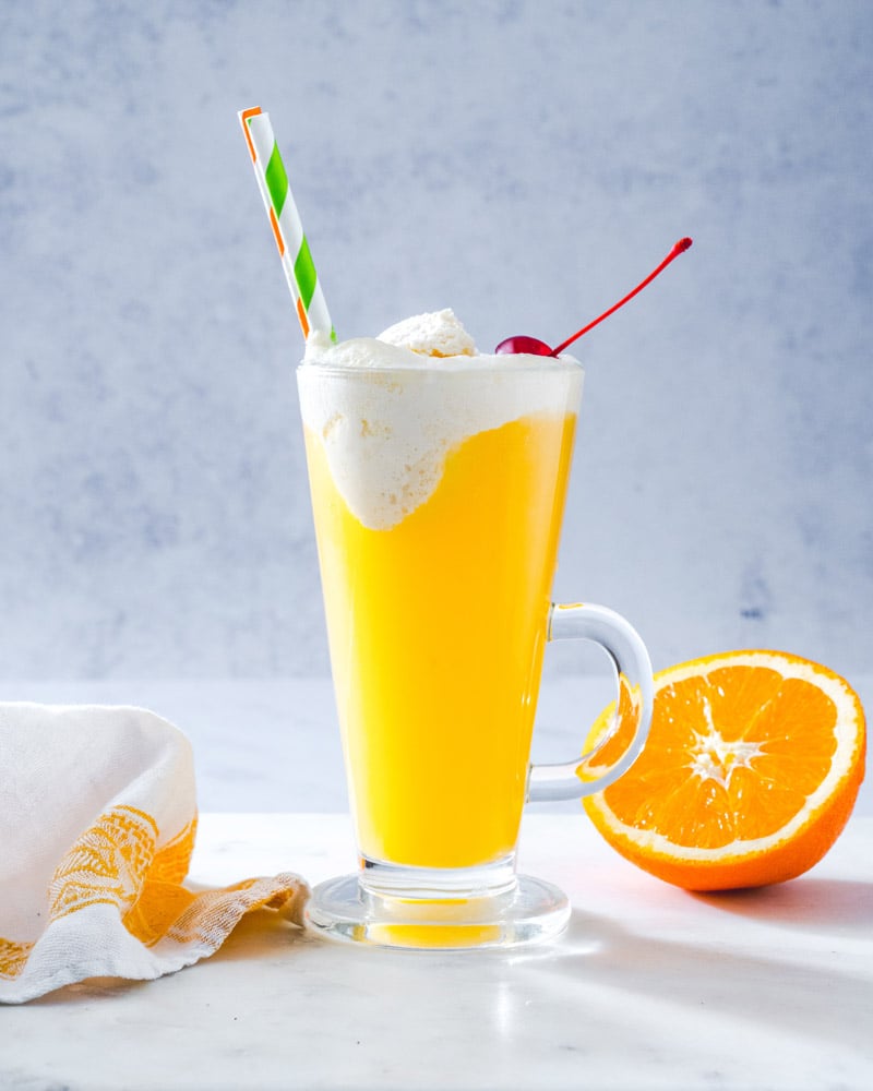 Orange cream soda