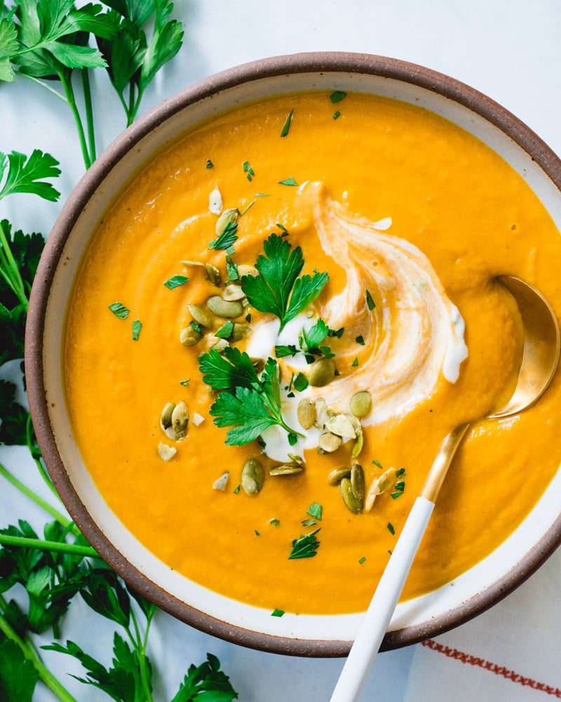 Sweet potato soup