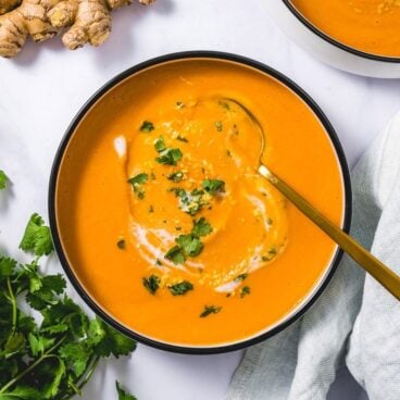 Carrot ginger soup