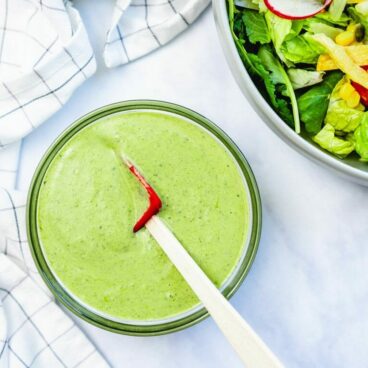 Cilantro lime dressing