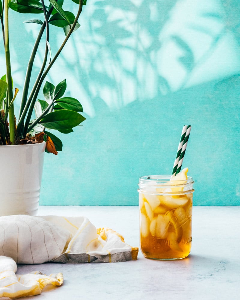 How to make iced green tea