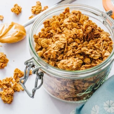 Peanut butter granola
