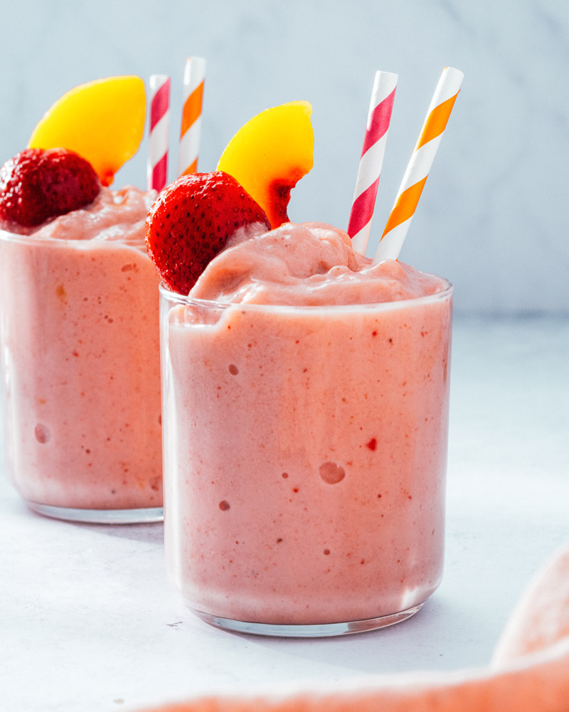 Strawberry Peach Smoothie