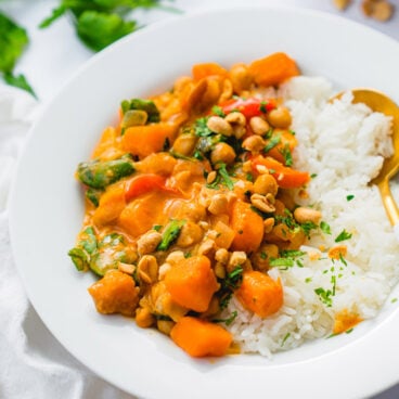 Sweet Potato Chickpea Curry