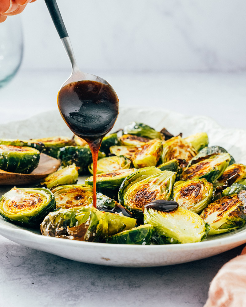 Balsamic brussels sprouts