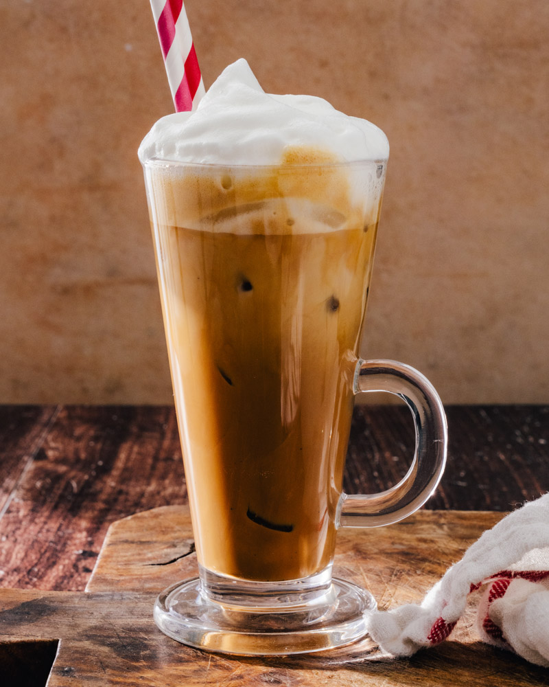 Iced white chocolate mocha
