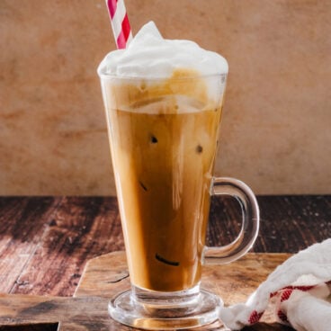 Iced white chocolate mocha