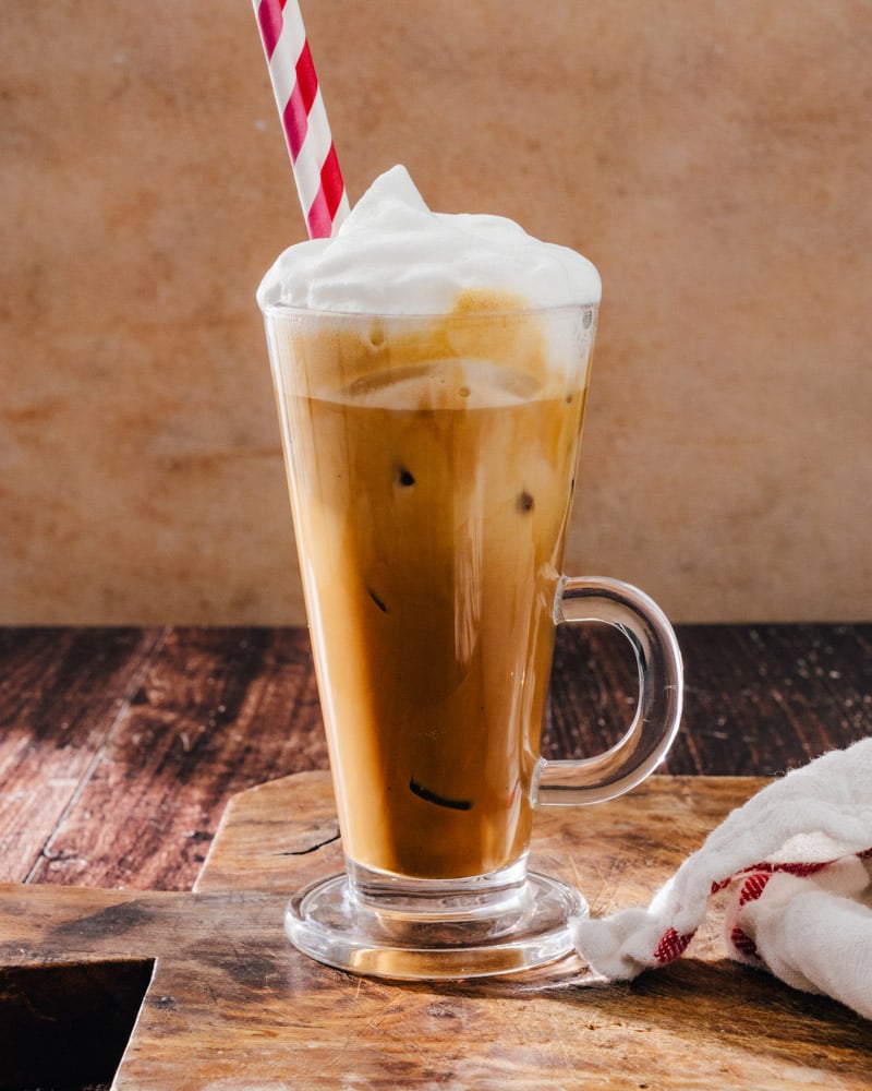 Iced white chocolate mocha