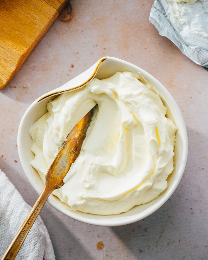 Whipped cream cheese