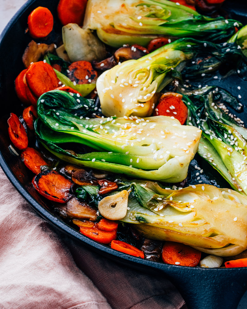 Baby Bok Choy Stir Fry