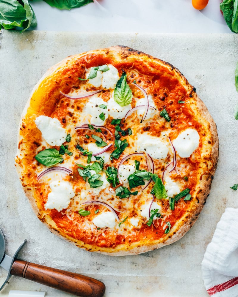 Goat Cheese Pizza