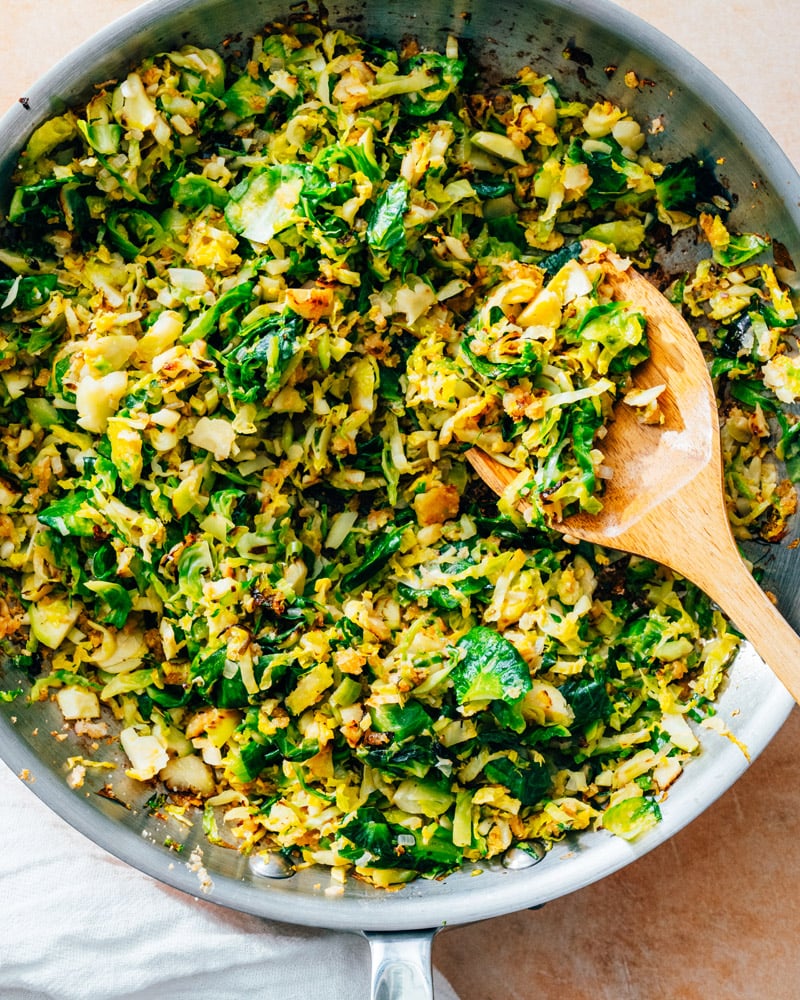 Shaved Brussels Sprouts