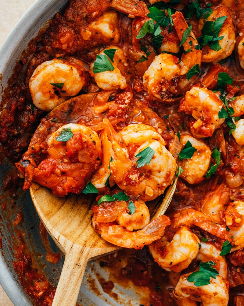 Shrimp fra diavolo