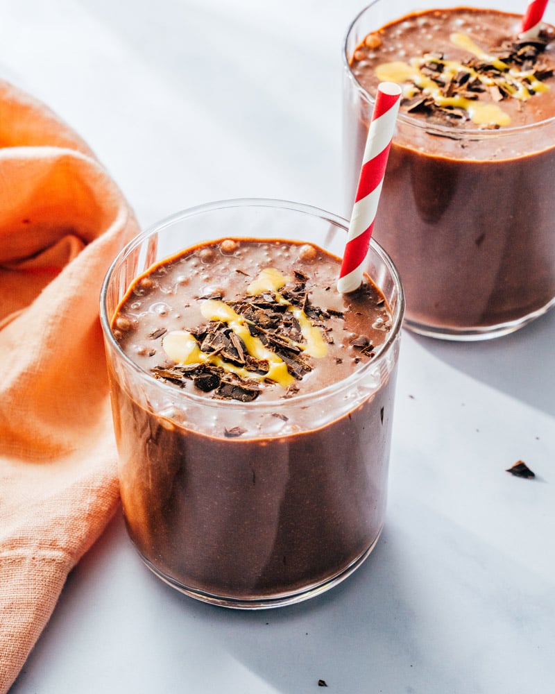 chocolate peanut butter smoothie