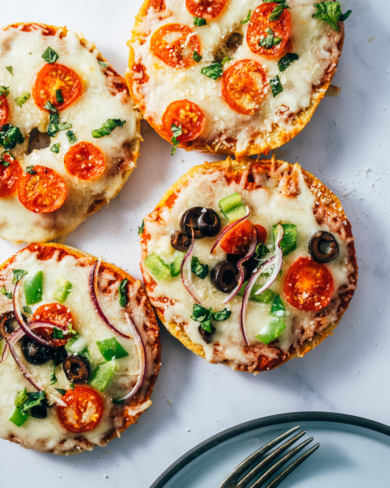 Pizza bagels