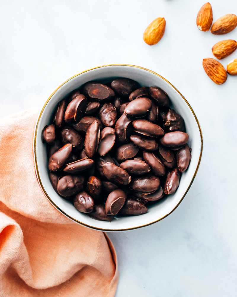 Chocolate Covered Almonds