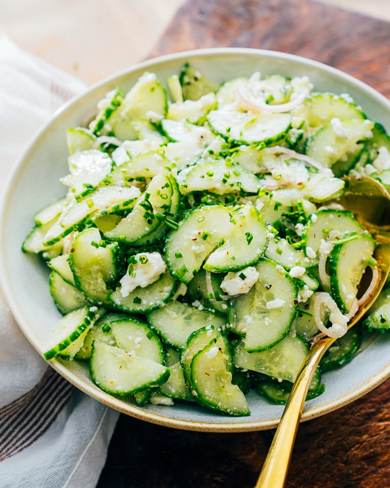 Cucumber Feta Salad
