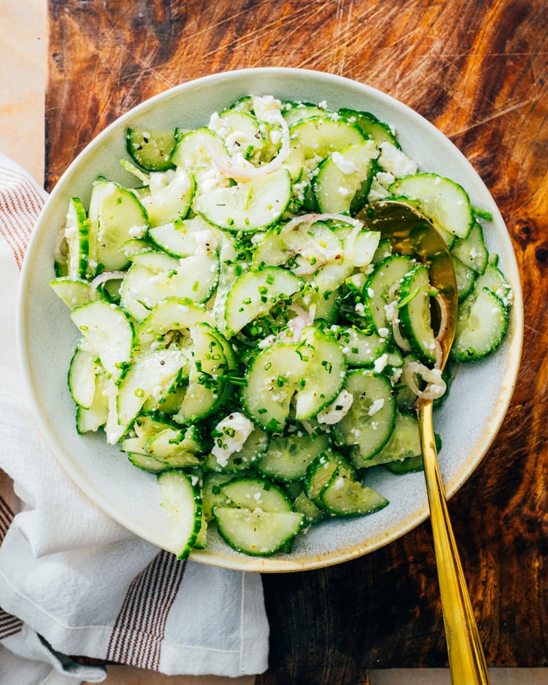 Cucumber Feta Salad