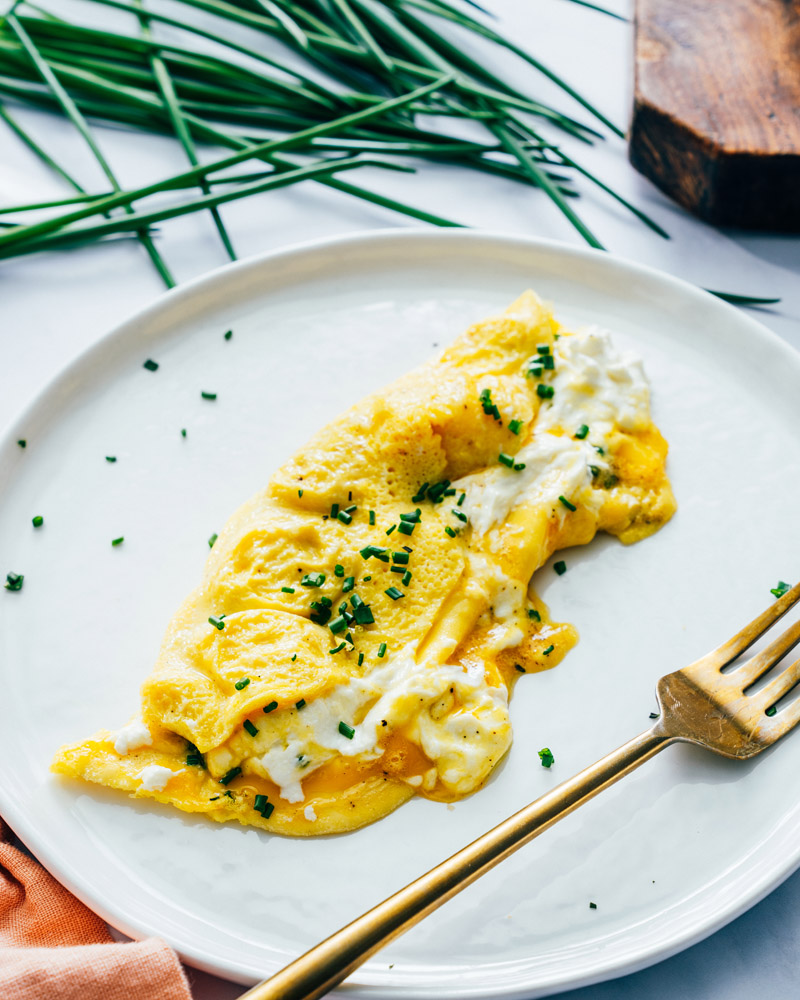 Goat Cheese Omelette