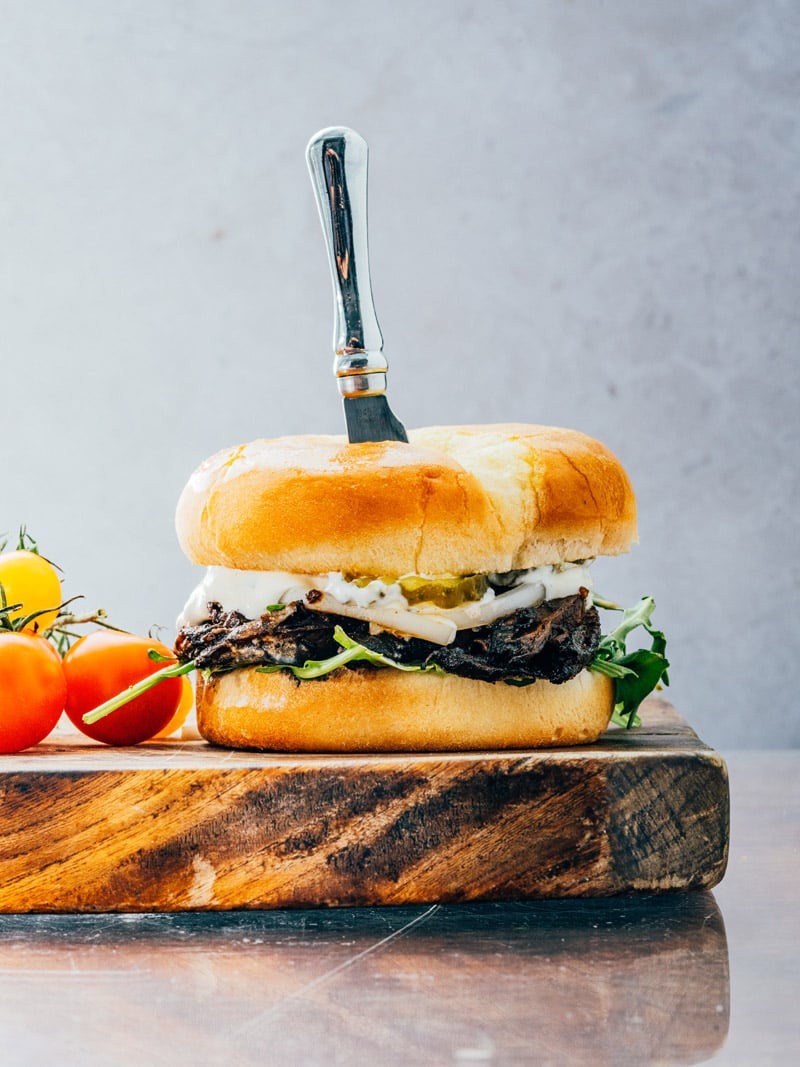 Portobello Mushroom Sandwich