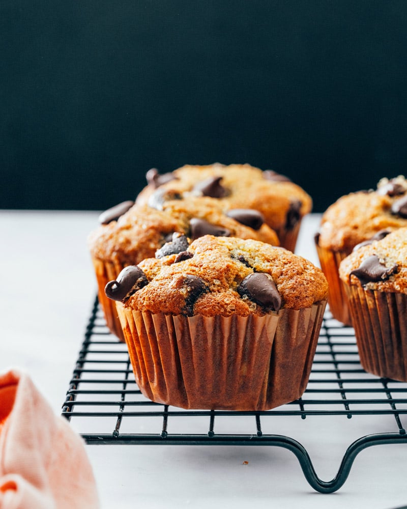 Banana Chocolate Chip Muffins
