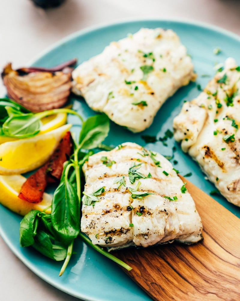 Grilled Halibut 