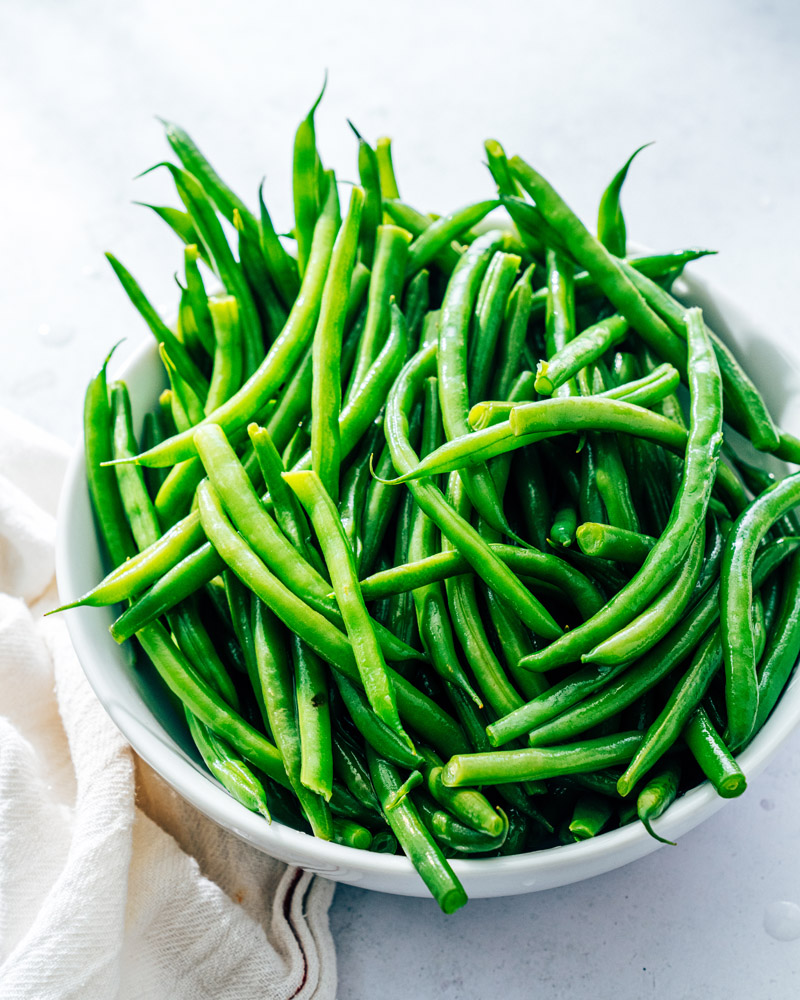 How to blanch green beans