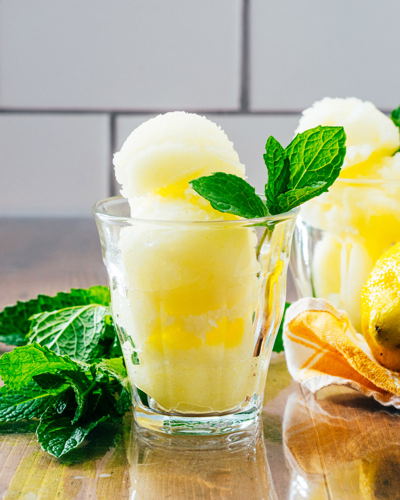 Lemon Sorbet