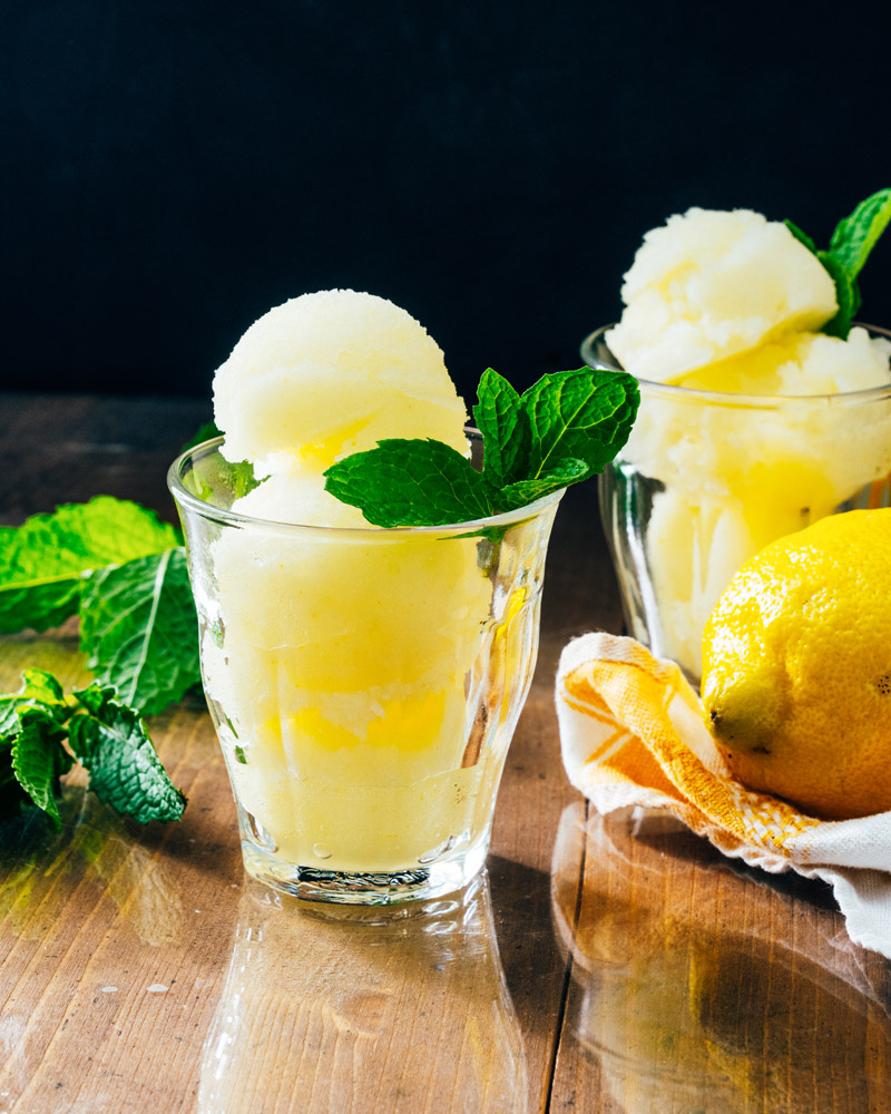 Lemon Sorbet