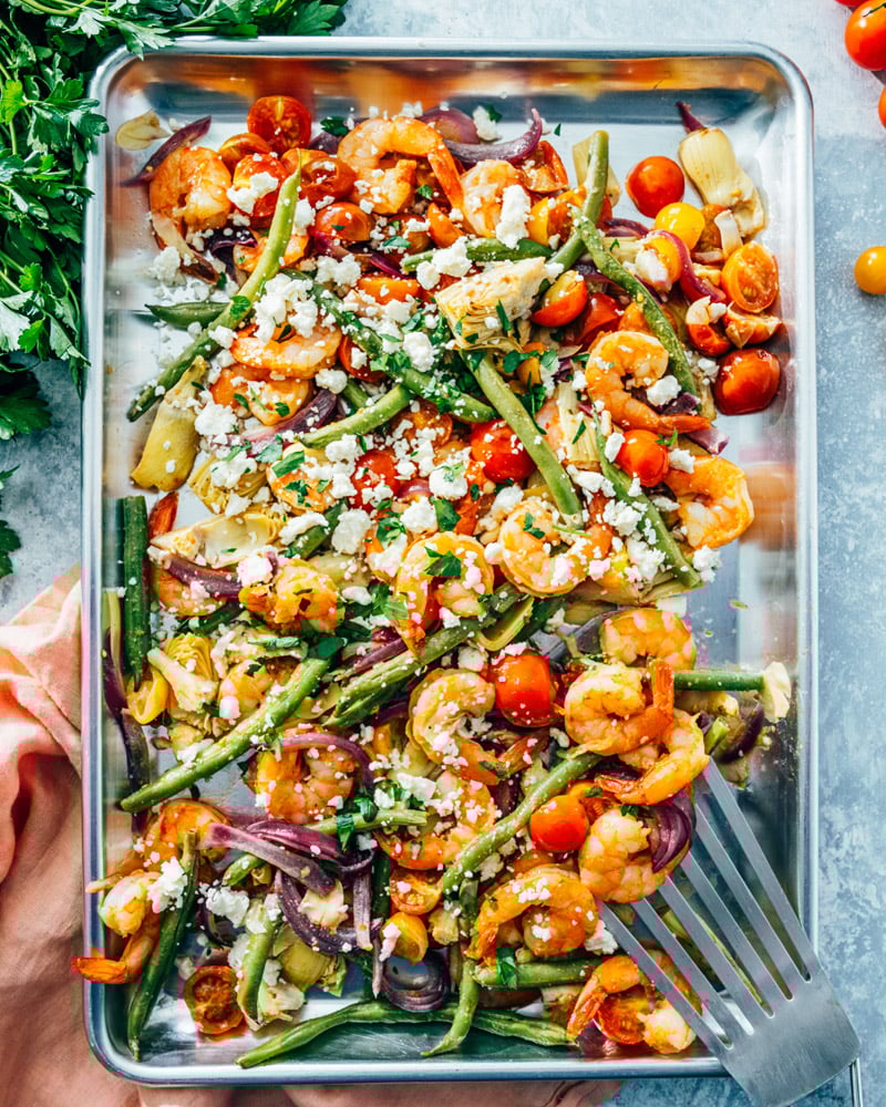 Sheet Pan Shrimp