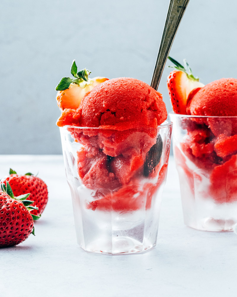 Strawberry Sorbet