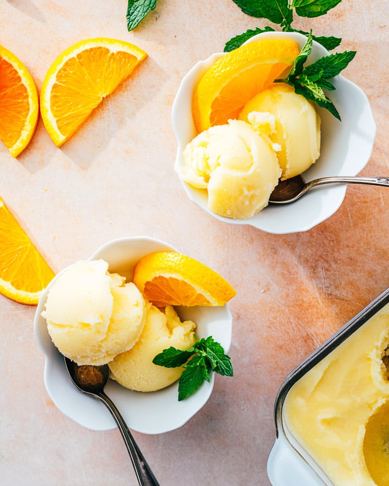 Orange Sherbet
