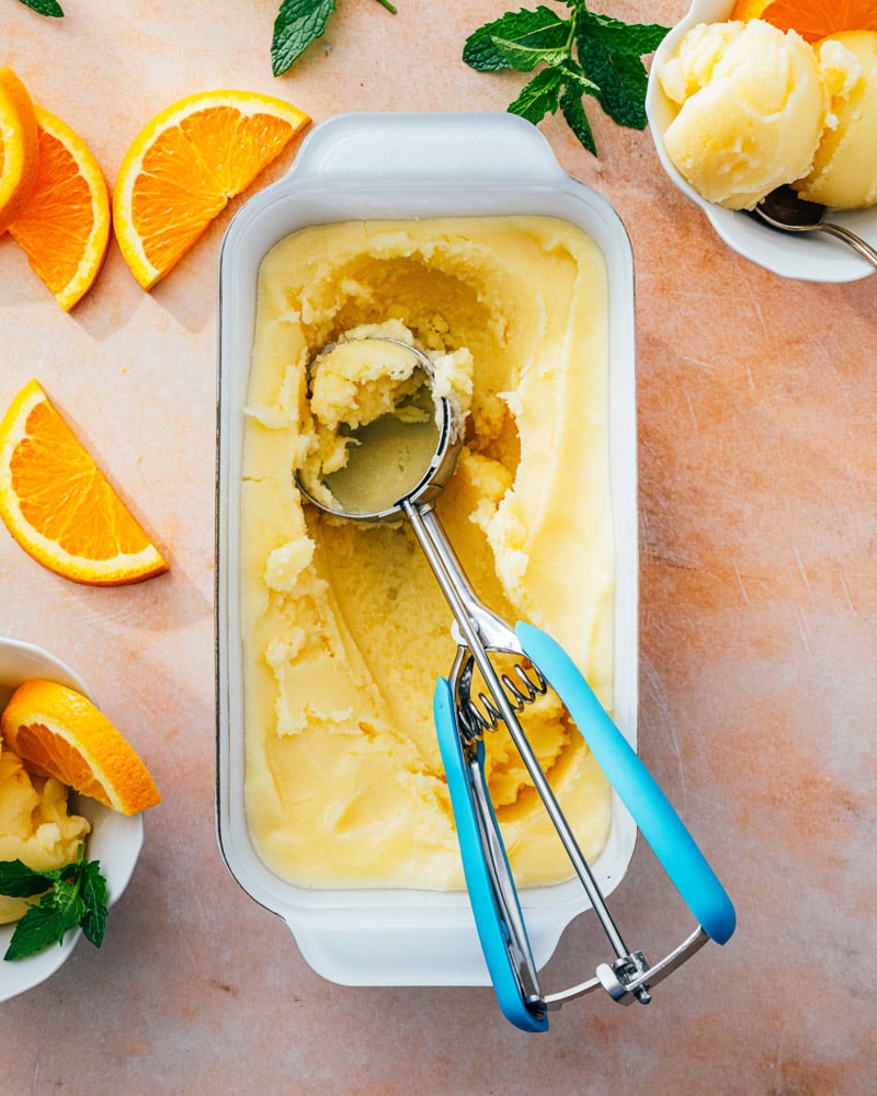 Orange Sherbet