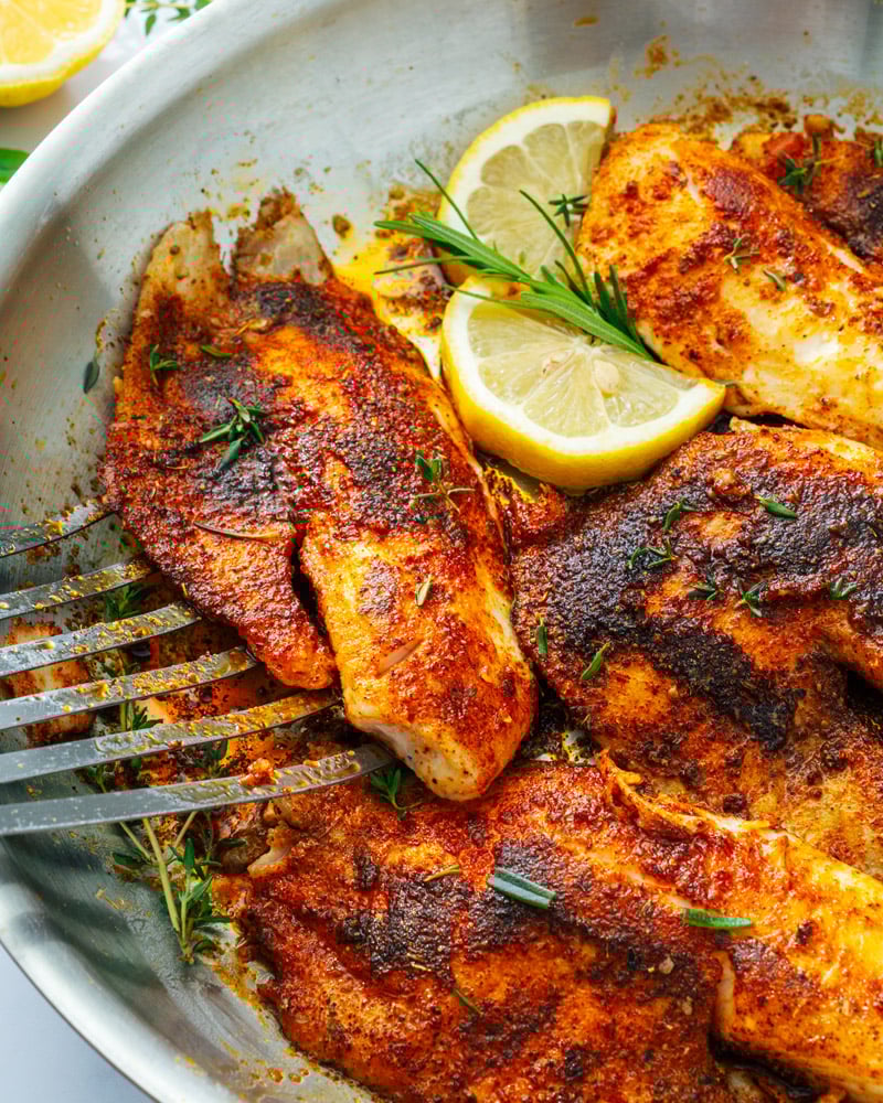 Blackened Tilapia