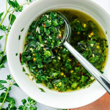 Chimichurri sauce