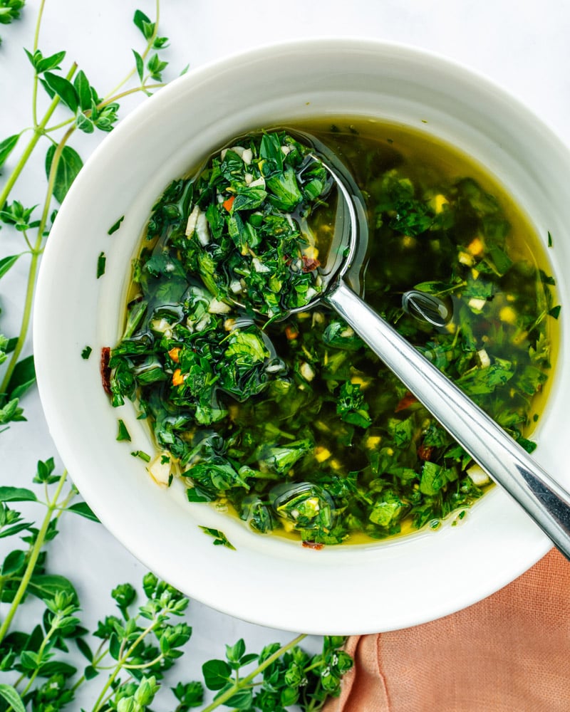 Chimichurri sauce