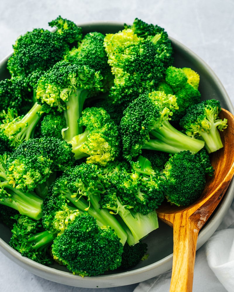 Blanch broccoli
