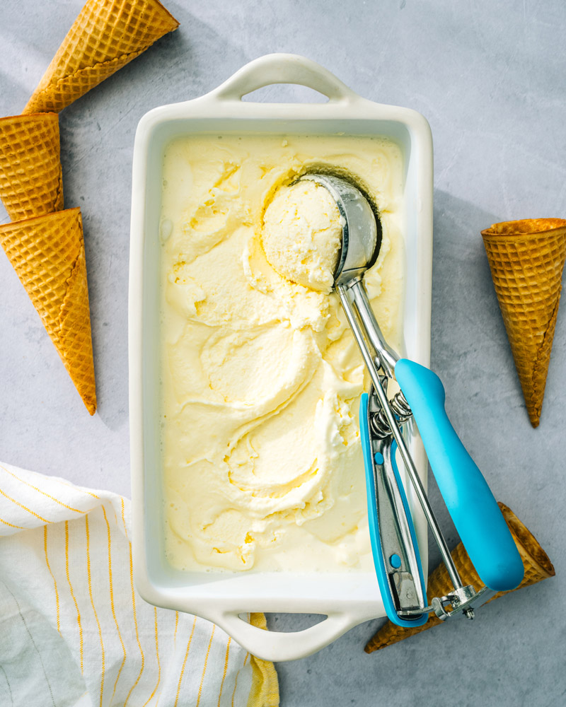 Vanilla ice cream