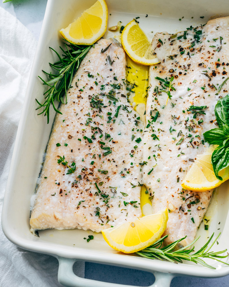Baked Trout