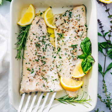 Baked Rainbow Trout