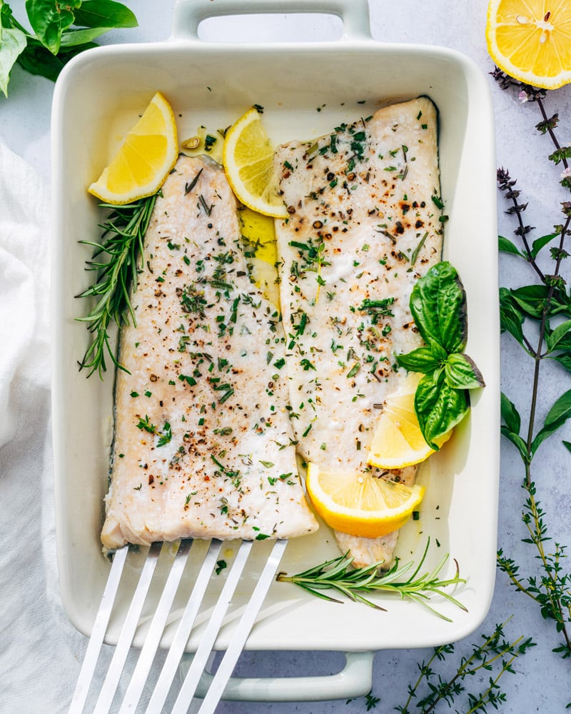 Baked Rainbow Trout