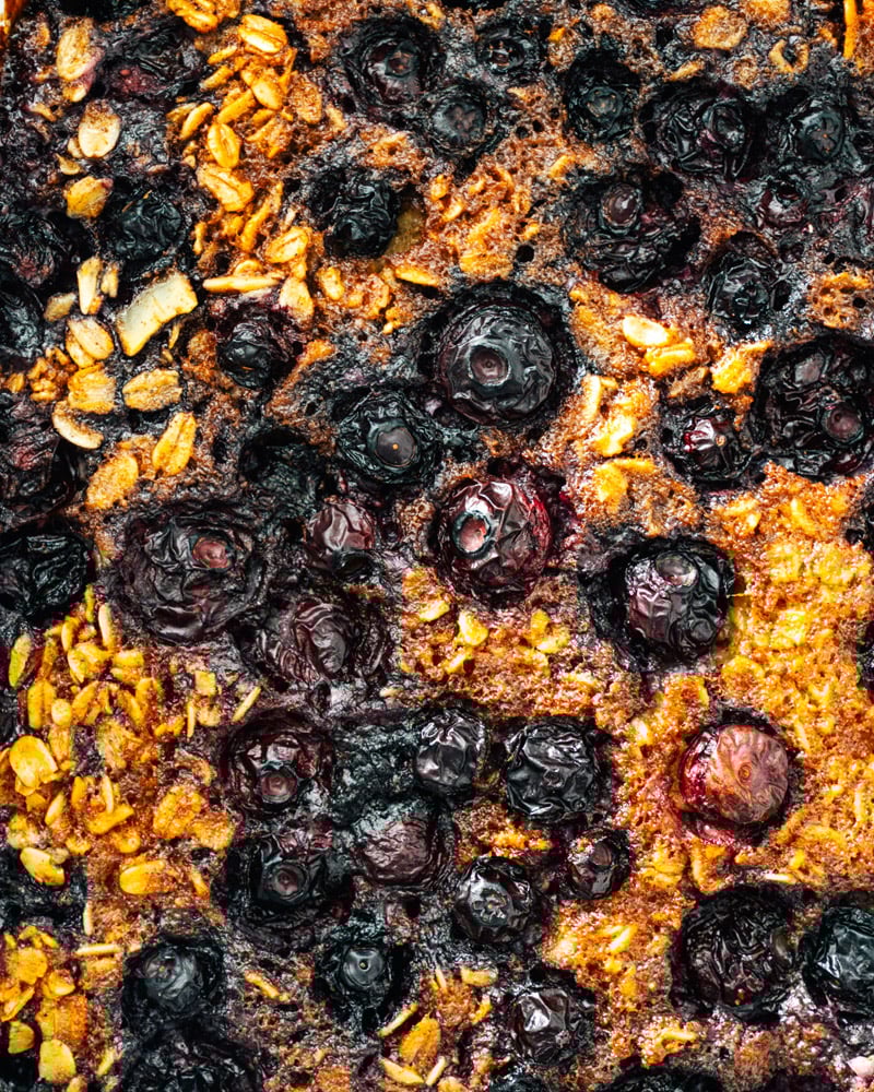 Blueberry Baked Oatmeal