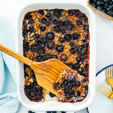 Blueberry Baked Oatmeal