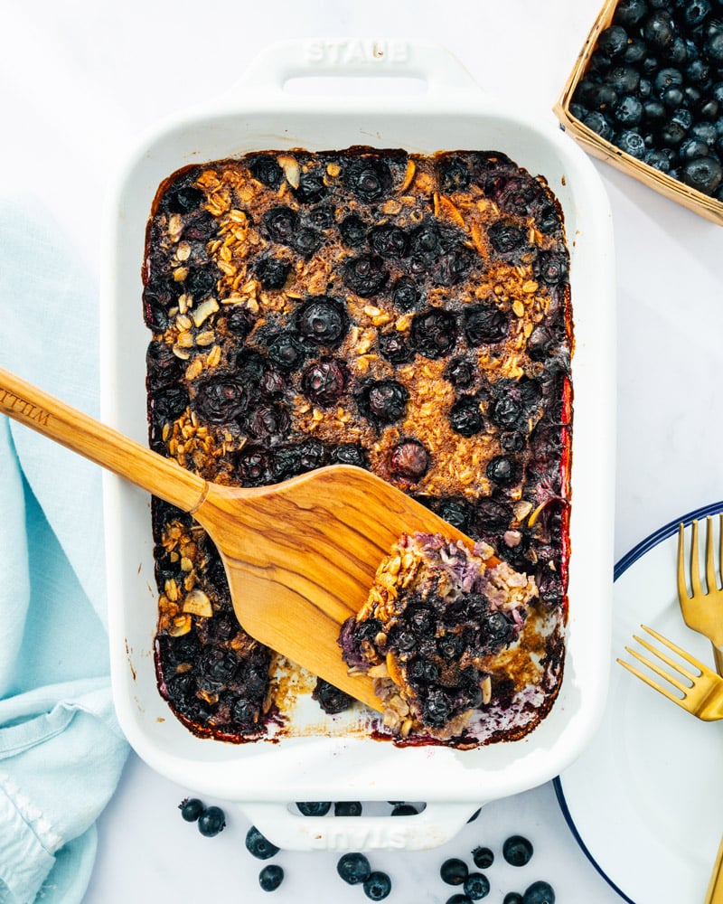 Blueberry Baked Oatmeal