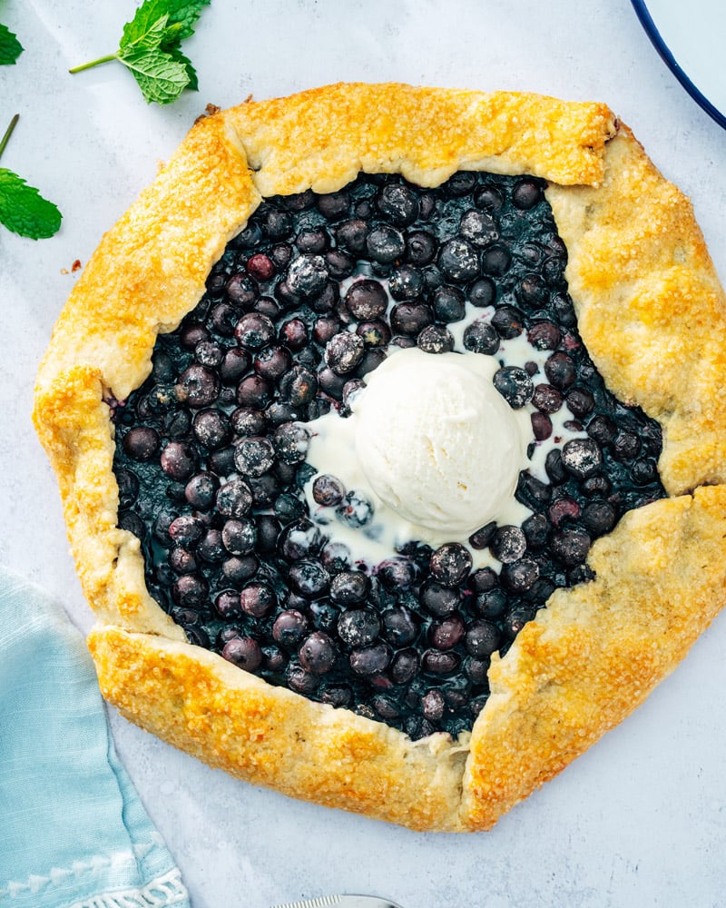 Blueberry Galette