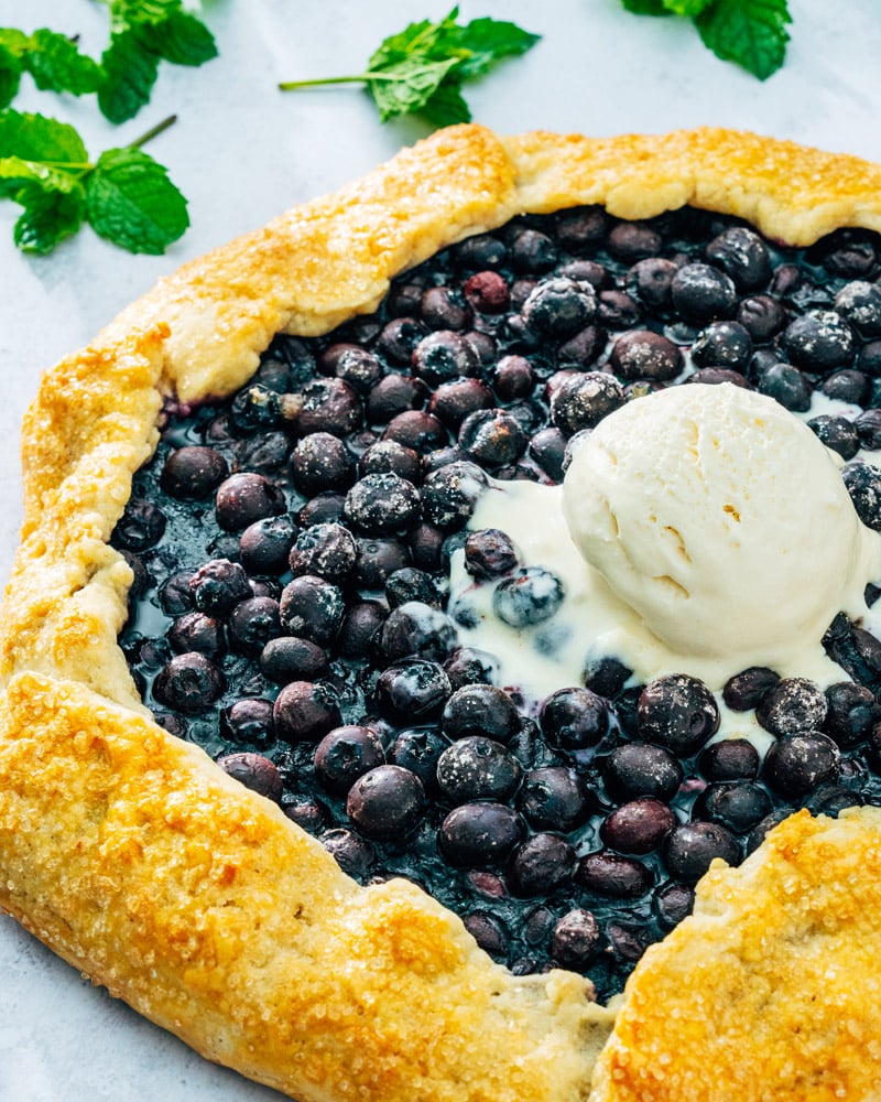 Blueberry Galette
