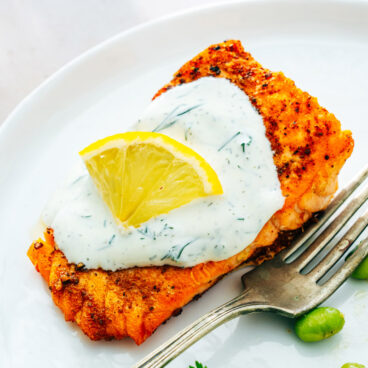 Dill sauce for salmon