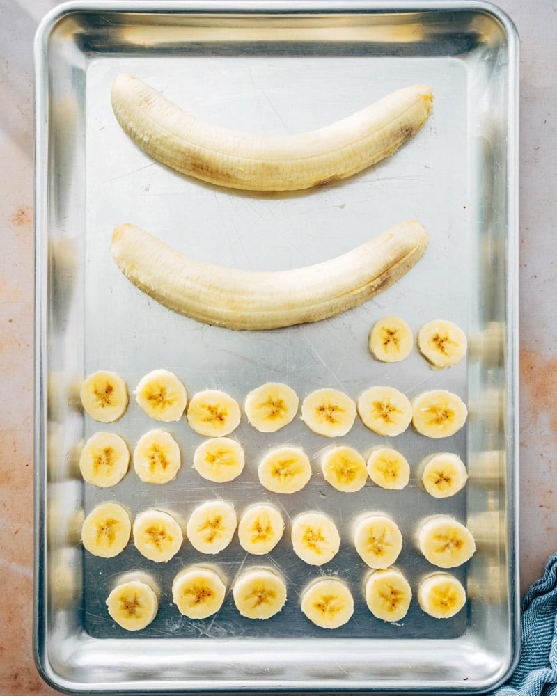 How to freeze bananas